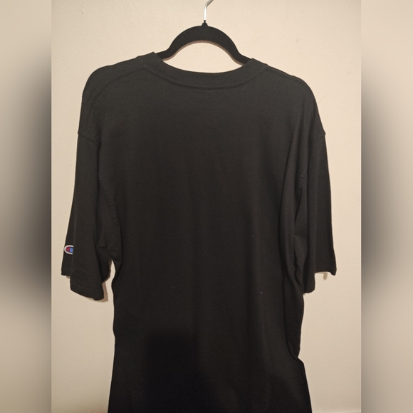 Champion Men's Black Short Sleeve Tee - Picture 2 of 2
